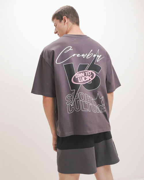 Playera Gris Boxy