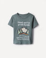 Playera Dise&ntilde;o Frontal,VERDE BOSQUE