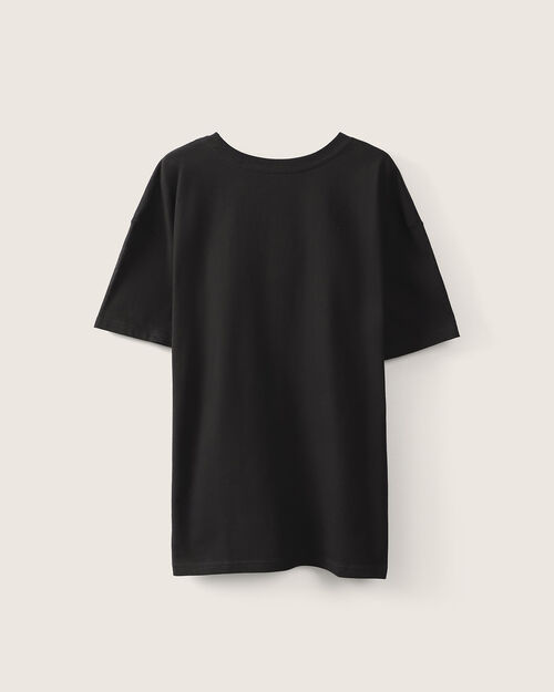 Playera Negra Manga Corta