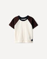 Playera Ranglan Azul,CAFE