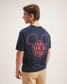 Playera Diseño Mickey Mouse,AZUL MARINO