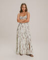 Vestido Midi Botones Blanco,BLANCO P1