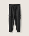 Jogger Cargo Azul,NEGRO