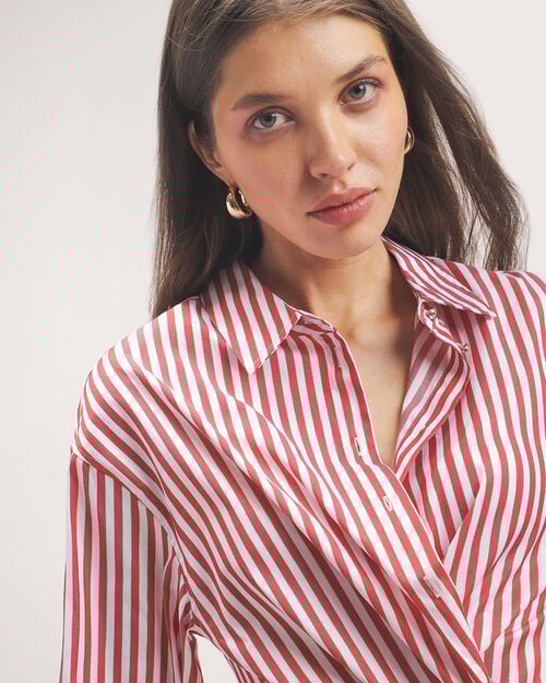 Camisa Relaxed Rayas