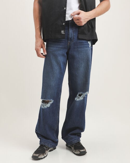 Jeans Ultra Baggy Destrucciones