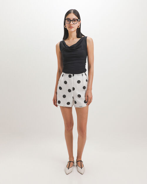 Short Estampado Lunares
