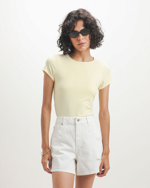 Crop Top Amarillo