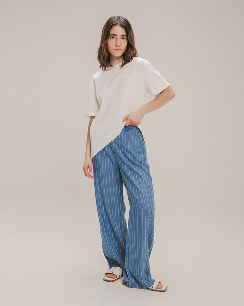 Playera Blanca Bolsillo