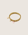 Pulsera Charm Dorada,AMARILLO DORADO