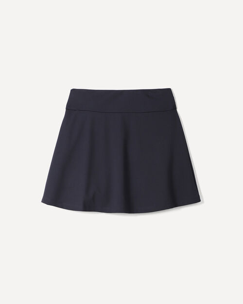 Falda Azul Tableada