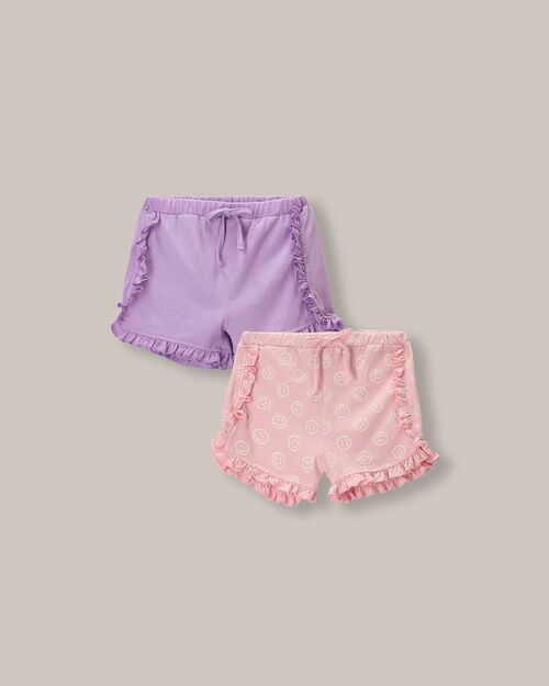 Set De Shorts Volantes