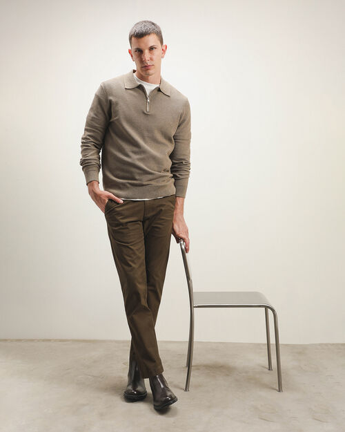 Pantalón Café Fit Slim
