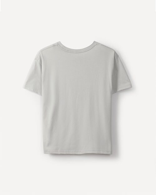Playera Gris Estampada