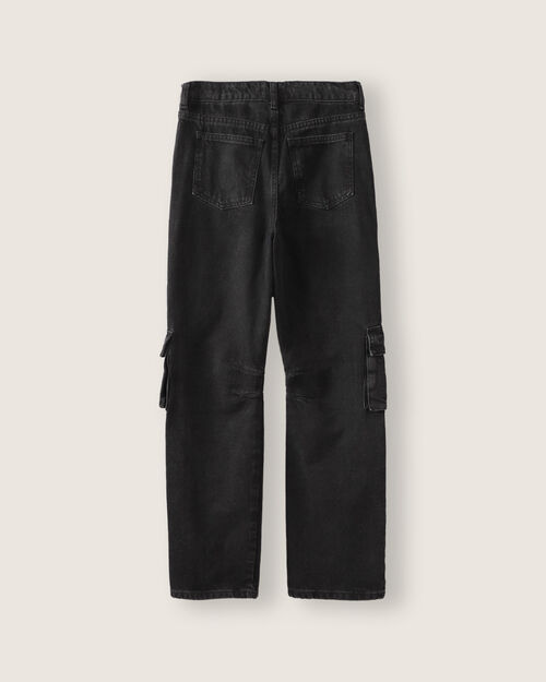 Jeans Fit Straight Cargo