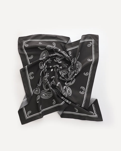 Bandana Paisley Negra