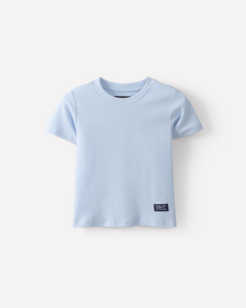 Playera Azul Manga Corta