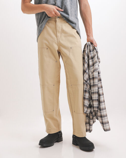 Pantal&oacute;n Blanco Carpintero