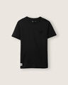 Playera Negra Manga Corta,NEGRO