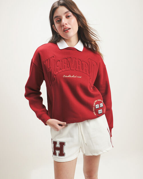 Sudadera Cerrada Estampada