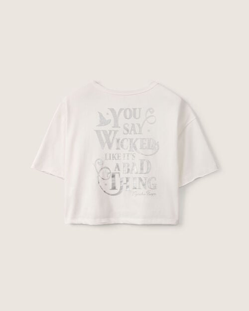 Playera Cropped Wicked