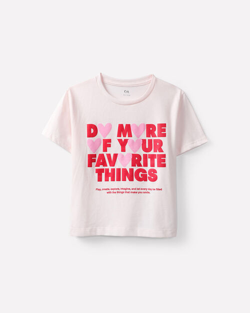 Playera Rosa Texto