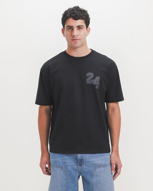 Playera Negra Dise&ntilde;o