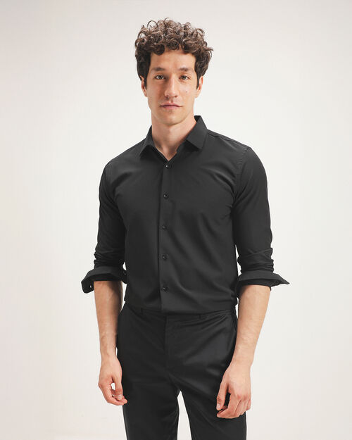 Camisa Slim Negra