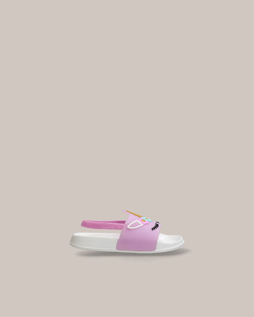 Sandalias Planas Con Unicornio