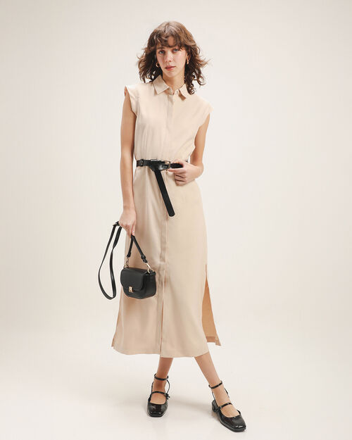 Vestido Midi Cinturón