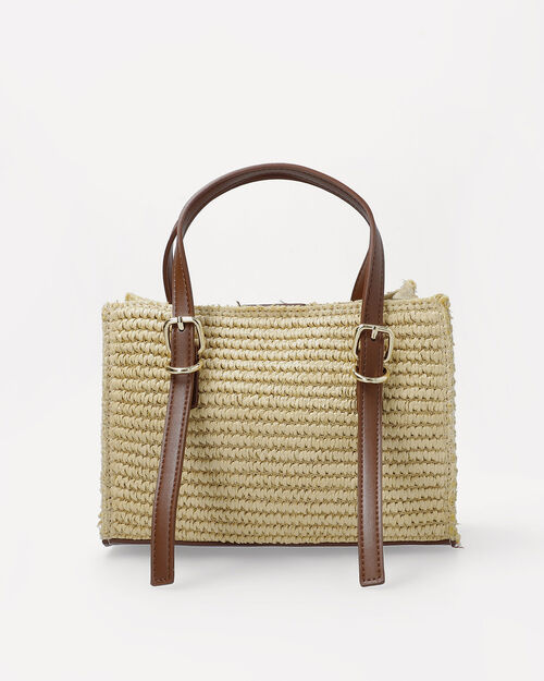 Bolso Tote Efecto Tejido