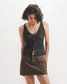Top Tejido Tirantes,BEIGE