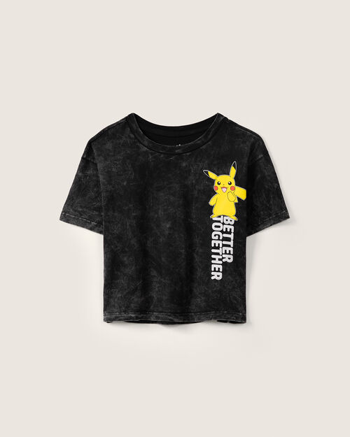 Playera Cropped Pokémon