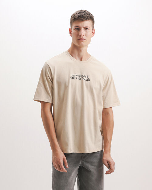 Playera Estampada Simplicity