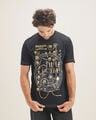 Playera Harry Potter,NEGRO