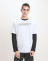 Playera Dise&ntilde;o Chucky,BLANCO