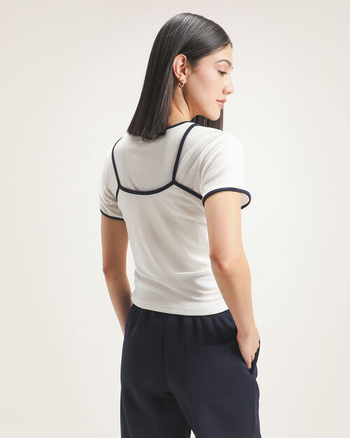 Playera Con Top Tirantes