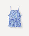 Blusa Tirantes Estampada,MULTICOLOR