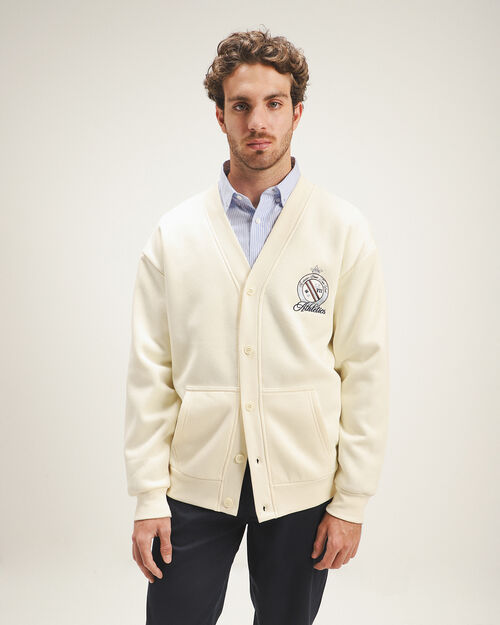 Sudadera Abierta Con Botones