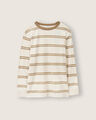 Playera Rayas Azul,CREMA