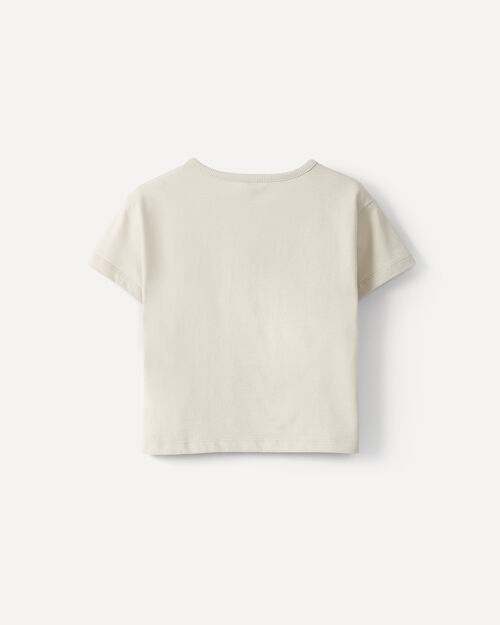 Playera Caf&eacute; Boxy