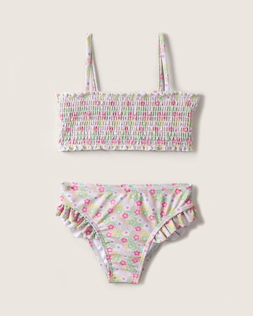 Traje De Ba&ntilde;o Flores