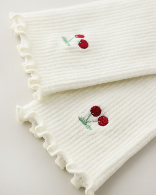 Calcetines Largos Cereza