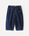 Jeans Fit Barrel,AZUL MARINO