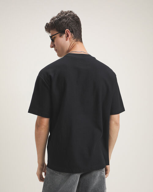 Playera Oversize Aplicaciones