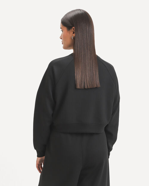 Sudadera Negra Relaxed