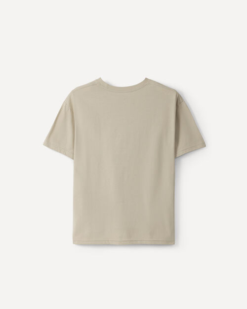 Playera Caf&eacute; Estampada