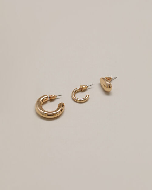 Set Aretes Dorados