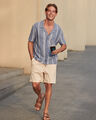 Short Pull On Verde,BLANCO HUESO
