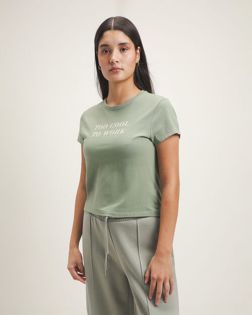 Playera B&aacute;sica Verde