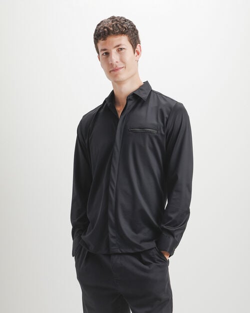Camisa Negra Regular